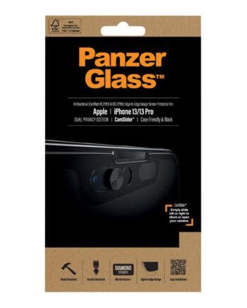 Panzerglass Camslider Dual Privacy Skærmbeskytter For Mobiltelefon