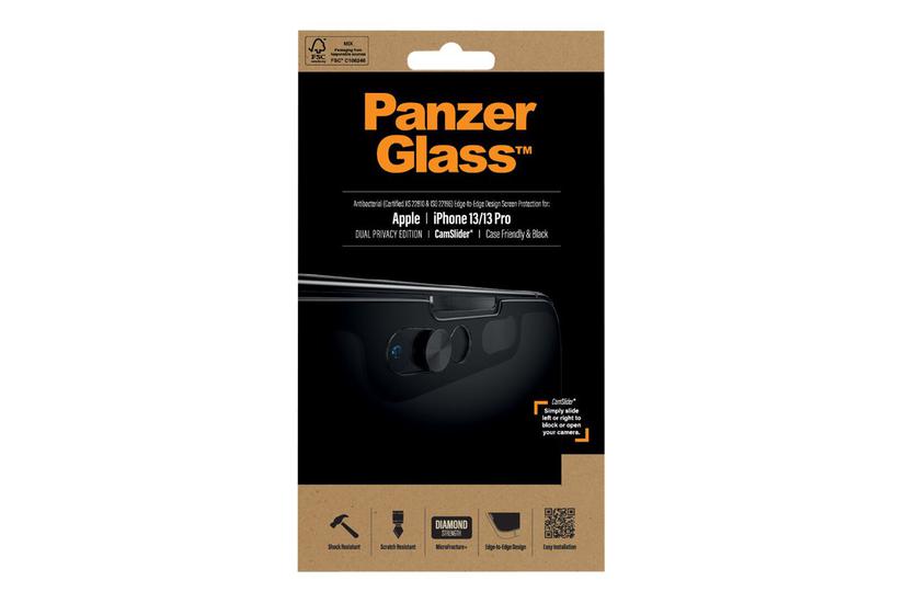 Panzerglass Camslider Dual Privacy Skærmbeskytter For Mobiltelefon