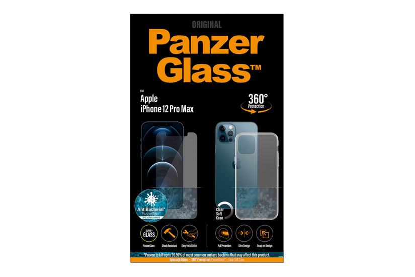 Panzerglass Skærm Bagbeskyttelsessæt For Mobiltelefon 360 Beskyttelse
