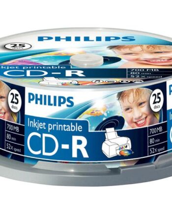 Philips Cr7d5jb25 Cd-    25 700 Mb Lagringsmedie