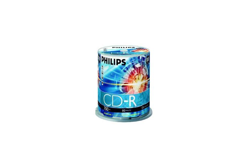 Philips Cr7d5nb00 Cd- 100 700 Mb Lagringsmedie