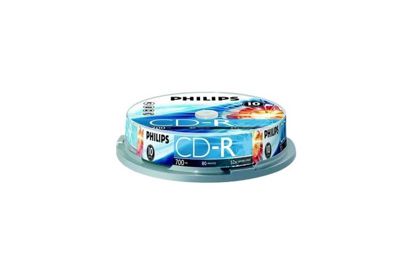Philips Cr7d5nb10 Cd- 10 700 Mb Lagringsmedie