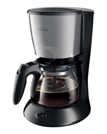 Philips Daily Collection Hd7462 Kaffemaskine Rustfrit Stål Sort