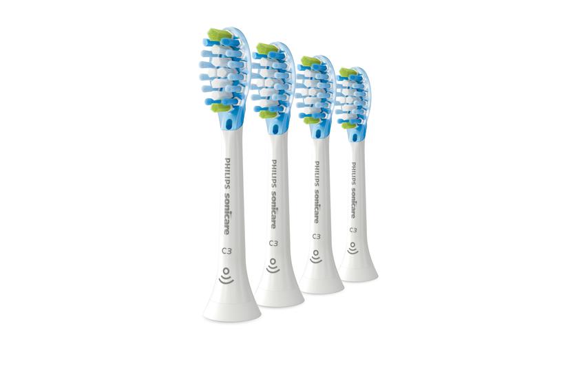 Philips Sonicare C3 Premium Hx9044 Plaque Control Ekstra Tandbørstehoved Hvid