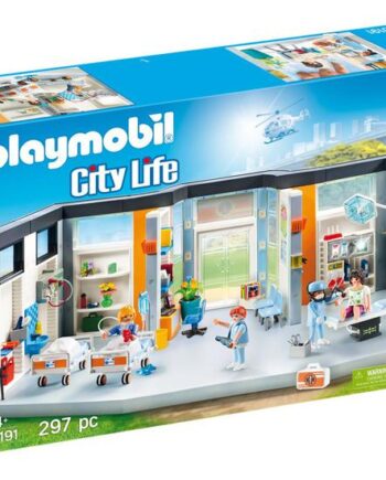 Playmobil City Life Furnished Hospital Wing Byggesæt