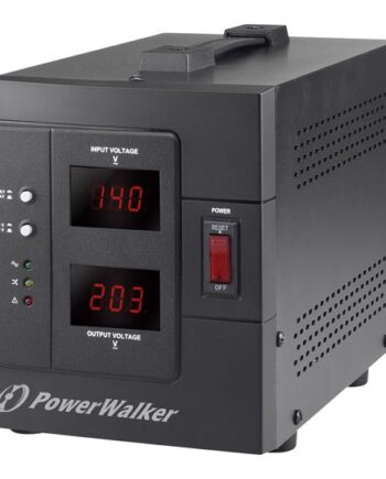 Powerwalker Avr 1500 Siv Fr Automatisk Strømregulator 1200 Watt 1500 Va