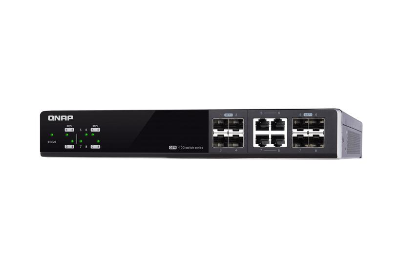 Qnap Qsw-m804-4c Switch Porte Administreret Monterbar På Stativ