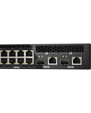 Qnap Qsw-m2108r-2c Switch 10 Porte Administreret Monterbar På Stativ