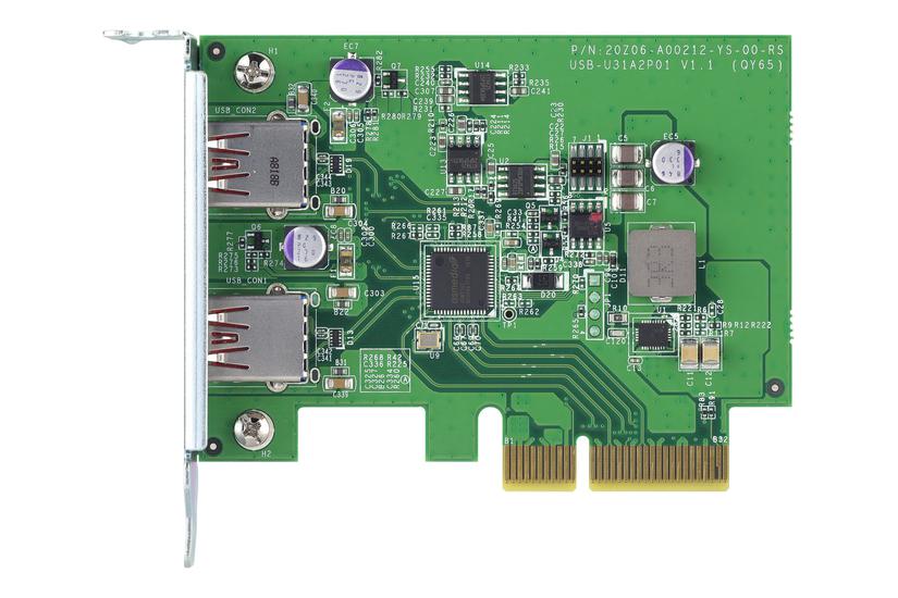 Qnap Qxp-10g2u3a Usb-adapter Pcie X2 Usb Gen