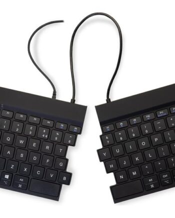 -go Ergonomic Keyboard Split Break Tastatur Qwerty Uk Sort Indgangsudstyr