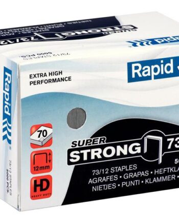 Rapid Super Strong Hæfteklammer 73 12 12 Mm Pakke Med 5000