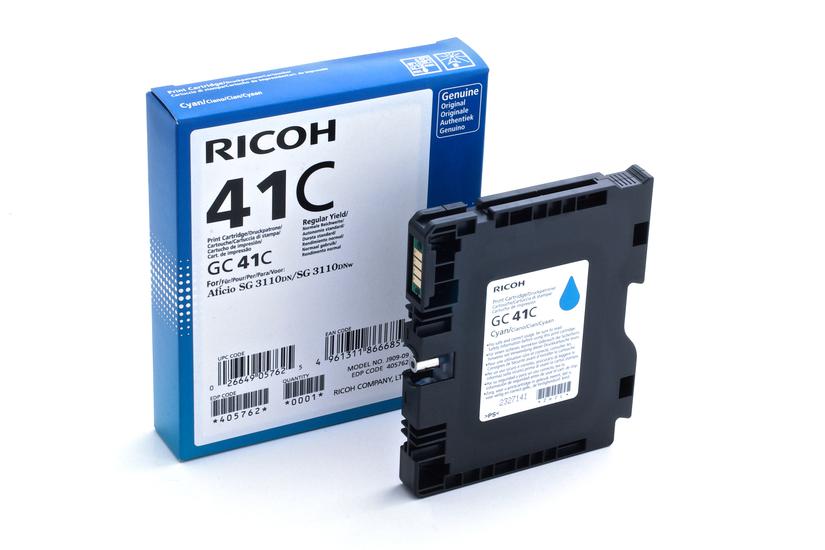 Ricoh Cyan Original Blækpatron