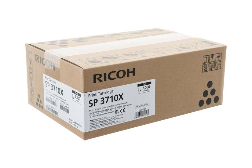 Ricoh Sp 3710x Sort Original Tonerpatron