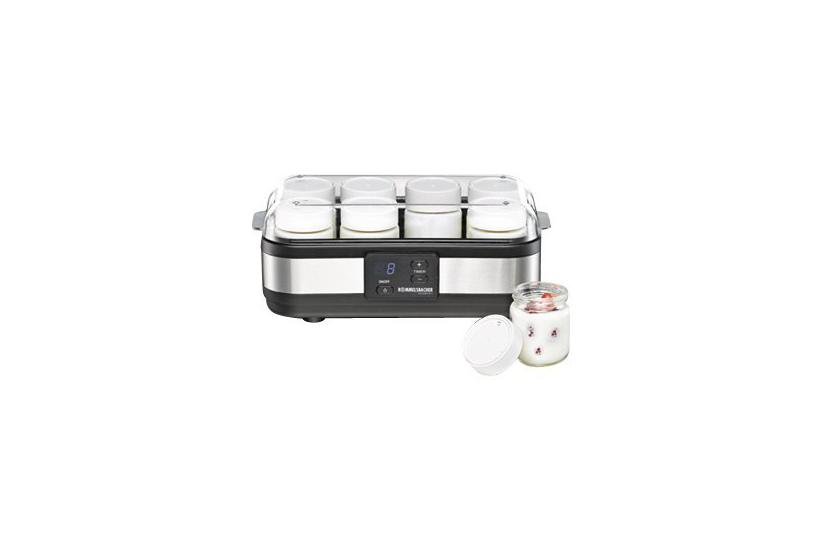 Rommelsbacher Jg 40 Yoghurtmaskine Rustfrit Stål Sort