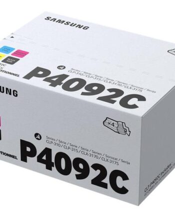 Samsung Clt-p4092c   Pakker Sort  Gul  Cyan  Magenta Original Tonerpatron  Su392a