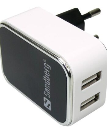 Sandberg Ac Charger Dual Strømforsyningsadapter     Usb