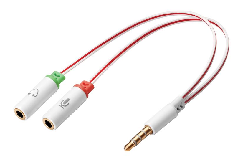 Sandberg Headset Converter Mini Jack Mm Han Mini Jack Mm Hun Mm Stereo Mini Jack Hun