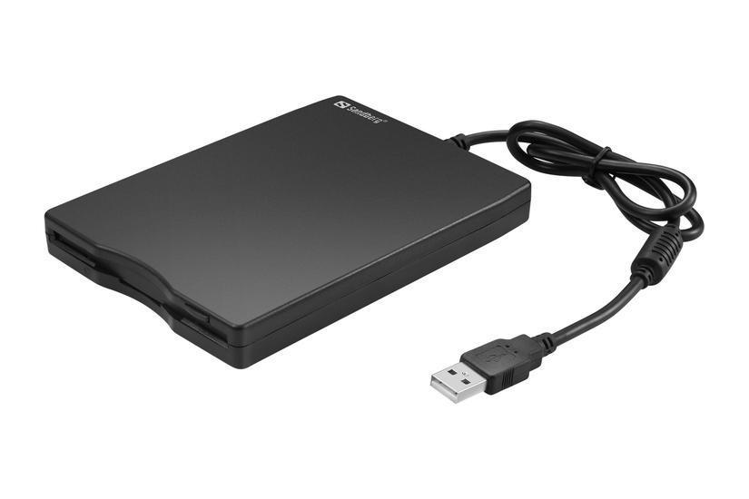 Sandberg Usb Floppy Mini Reader Diskettedrev Usb Ekstern