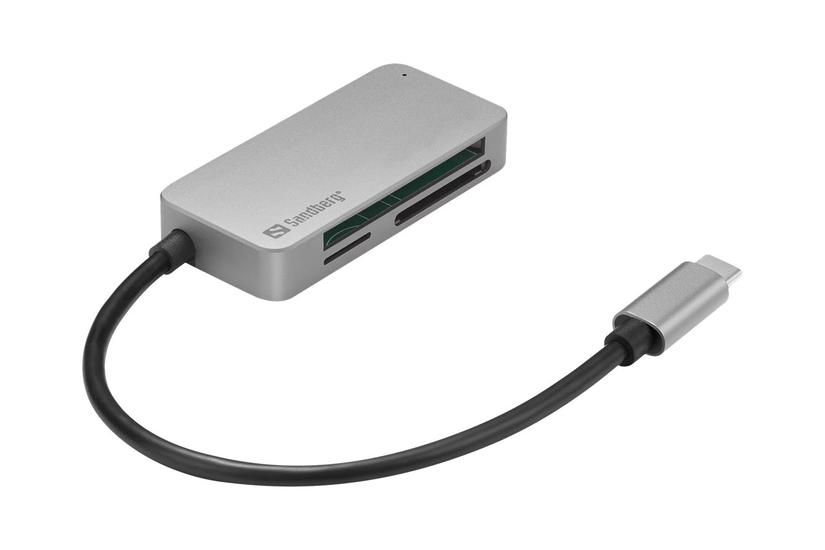 Sandberg Usb- Multi Card Reader Pro Kortlæser Usb-