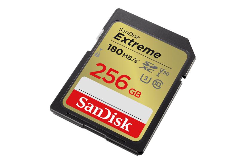 Sandisk Extreme Flashhukommelseskort 256 Gb Sdhc Uhs-