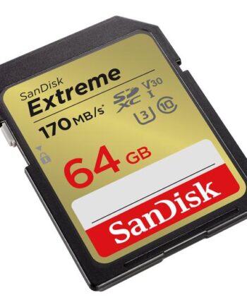 Sandisk Extreme Flashhukommelseskort 64 Gb Sdxc Uhs-