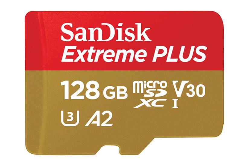 Sandisk Extreme Plus Flashhukommelseskort 128 Gb Microsdxc Uhs-