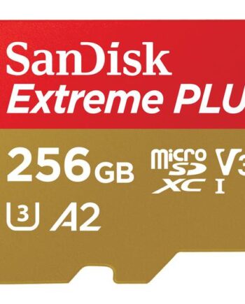 Sandisk Extreme Plus Flashhukommelseskort 256 Gb Microsdxc Uhs-