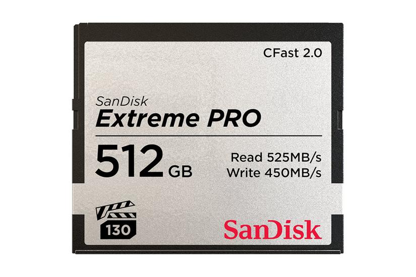Sandisk Extreme Pro Flashhukommelseskort 512 Gb Cfast