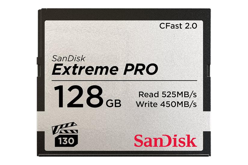 Sandisk Extreme Pro Flashhukommelseskort 128 Gb Cfast