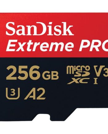 Sandisk Extreme Pro Flashhukommelseskort 256 Gb Microsdxc Uhs-