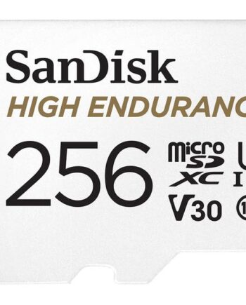 Sandisk High Endurance Flashhukommelseskort 256 Gb Microsdxc Uhs-