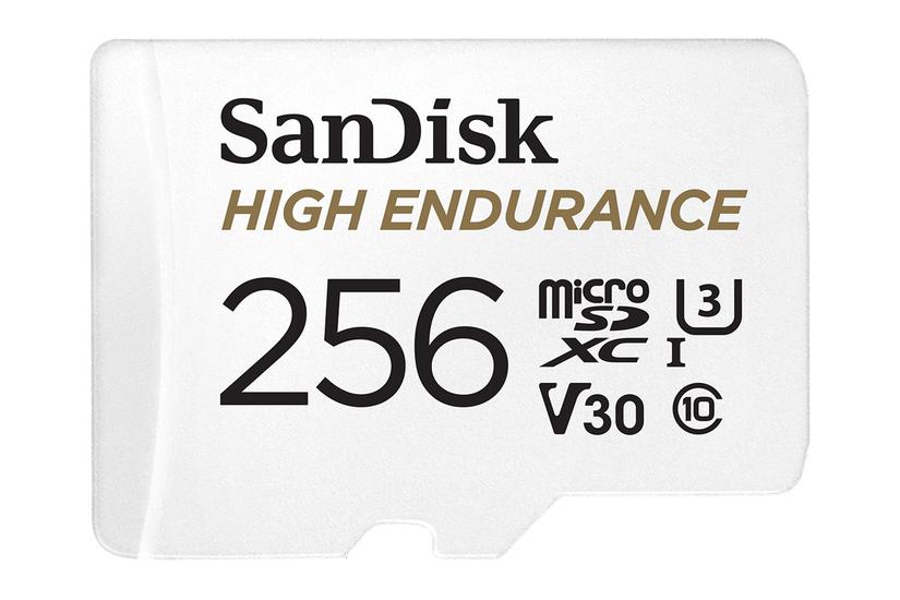 Sandisk High Endurance Flashhukommelseskort 256 Gb Microsdxc Uhs-