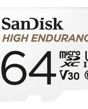 Sandisk High Endurance Flashhukommelseskort 64 Gb Microsdxc Uhs-