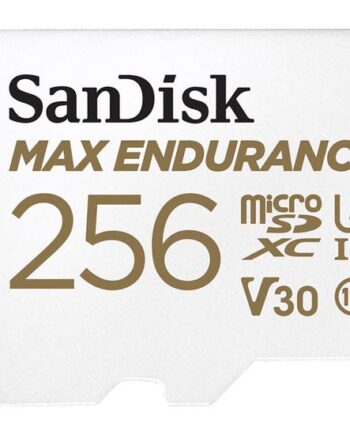 Sandisk Max Endurance Flashhukommelseskort 256 Gb Microsdxc Uhs-