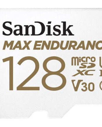 Sandisk Max Endurance Flashhukommelseskort 128 Gb Microsdxc Uhs-