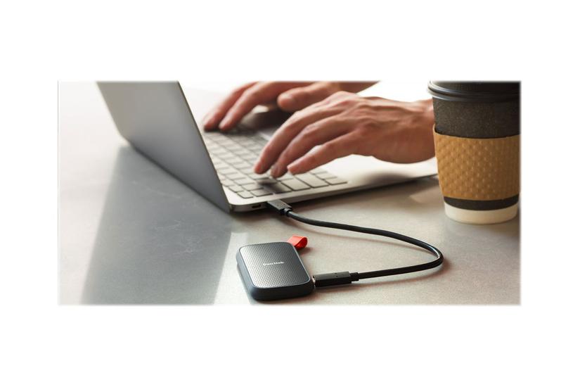 Sandisk Portable 480 Gb Ekstern Ssd Usb 24 Pin Usb-
