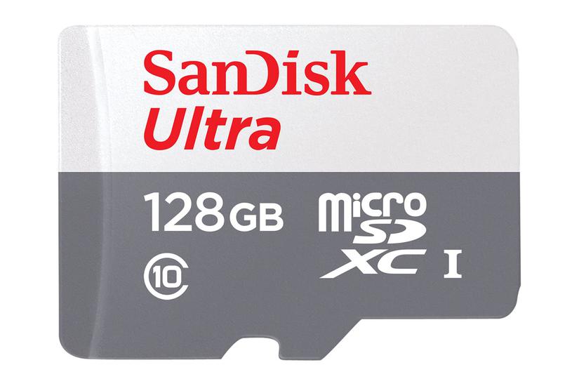 Sandisk Ultra Flashhukommelseskort 128 Gb Microsdxc Uhs-