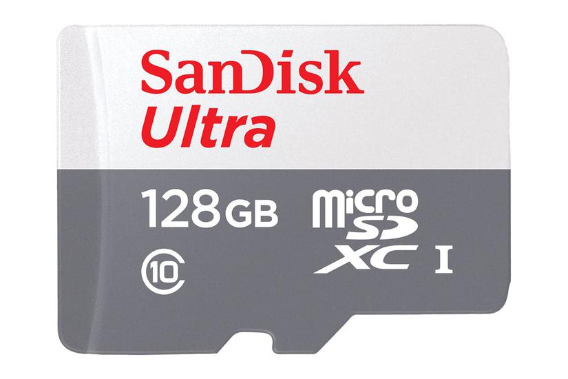 Sandisk Ultra Flashhukommelseskort 128 Gb Microsdxc Uhs-