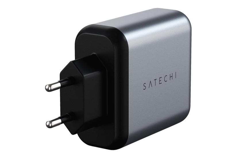 Satechi Dual-port Usb Wall Charger Strømforsyningsadapter 30 Watt