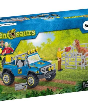 Schleich Dinosaurs Off-road Vehicle With Dino Outpost Actionfigur