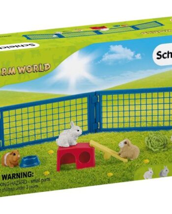 Schleich Farm World Rabbit And Guinea Pig Hutch Actionfigur