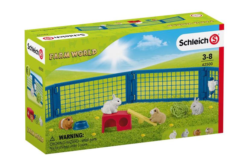Schleich Farm World Rabbit And Guinea Pig Hutch Actionfigur