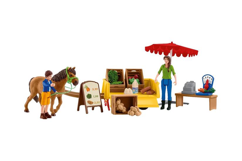 Schleich Farm World Sunny Day Mobile Farm Stand Actionfigur