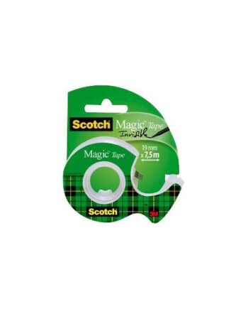 Scotch Magic Dispenser Med Kontortape 19 Mm         Mat Transparent Tape