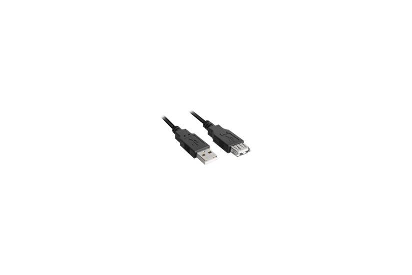 Sharkoon Usb Forlængerkabel Usb Til Usb