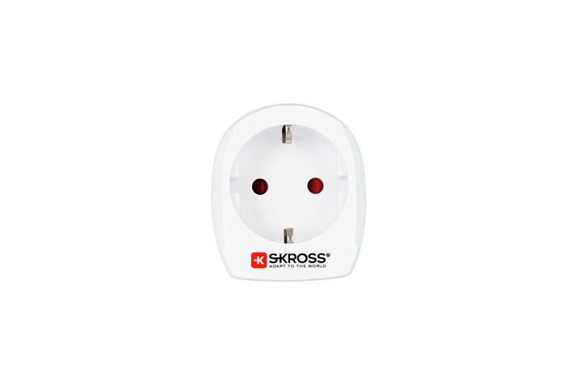 Skross Country Adapter Europe To Denmark Stikadapter Type Til Type