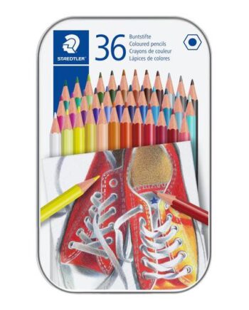 Staedtler 175 Farvet Blyant Assorterede Farver  Pakke Med 36