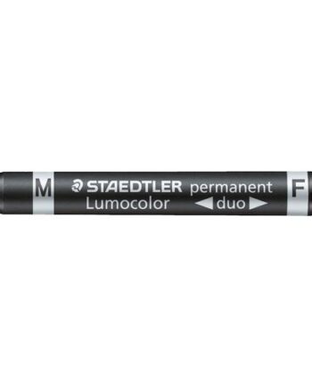 Staedtler Lumocolor Duo Dobbeltspids-markør Blå