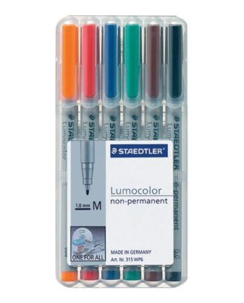 Staedtler Lumocolor 315 Fiberspidspen Assorterede Farver  Pakke Med