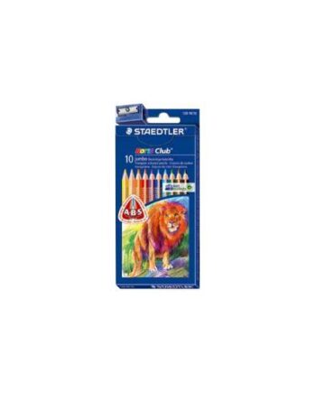 Staedtler Noris Club Jumbo Farvet Blyant Assorterede Farver  Pakke Med 10